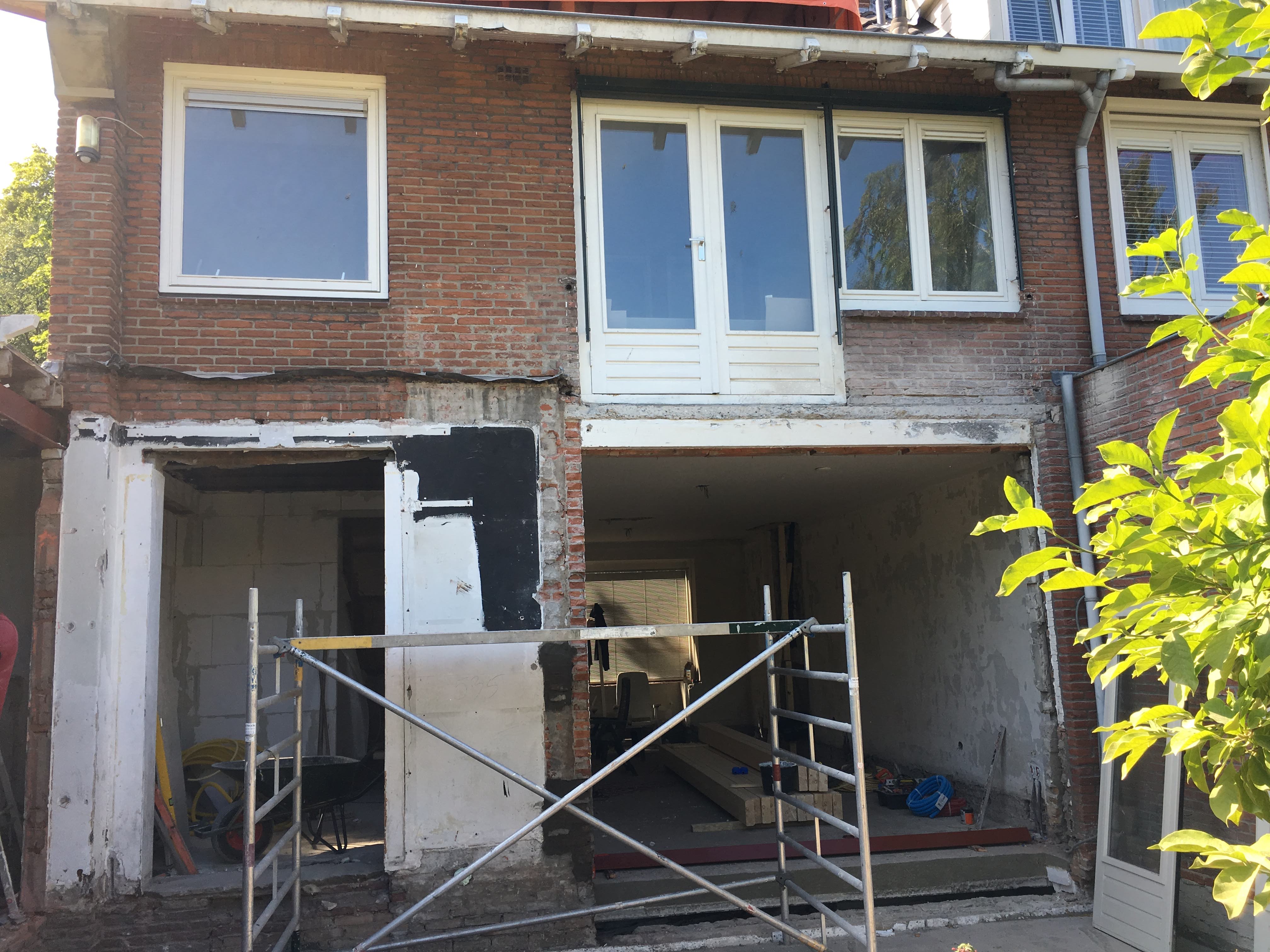 uitbouw voorburg realiseren